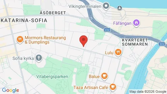 Apartments for rent i Södermalm - kort over placeringen