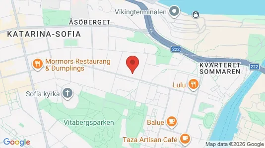 Apartments for rent i Södermalm - kort over placeringen
