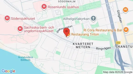 Apartments for rent i Södermalm - kort over placeringen