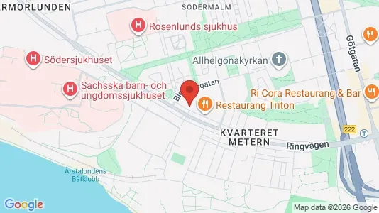 Apartments for rent i Södermalm - kort over placeringen