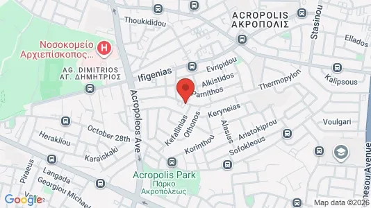 Apartments for rent i Nicosia Strovolos - kort over placeringen