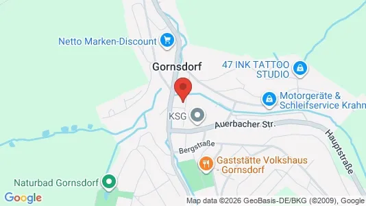 Apartments for rent i Erzgebirgskreis - kort over placeringen
