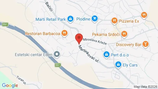 Apartments for rent i Rijeka - kort over placeringen