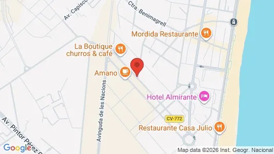 Apartments for rent i Alicante/Alacant - kort over placeringen