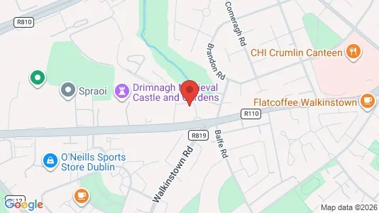 Apartments for rent i Dublin 12 - kort over placeringen