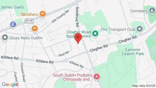 Apartments for rent i Dublin 12 - kort over placeringen