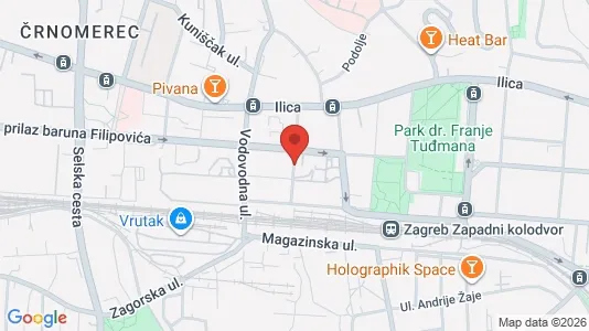 Apartments for rent i Sljeme (Medvednica-Tomislavac) - kort over placeringen