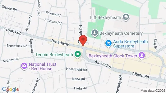 Apartments for rent i Bexleyheath - Kent - kort over placeringen