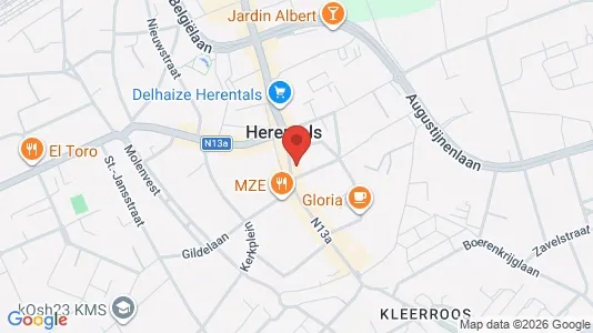 Apartments for rent i Herentals - kort over placeringen