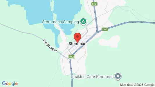 Houses for rent i Storuman - kort over placeringen