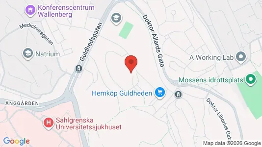 Apartments for rent i Gothenburg City Centre - kort over placeringen