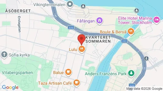 Apartments for rent i Södermalm - kort over placeringen