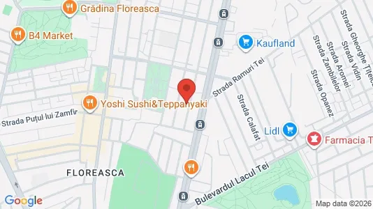 Apartments for rent i Bucharest - Sectorul 2 - kort over placeringen