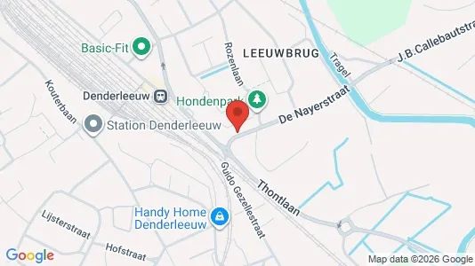 Apartments for rent i Denderleeuw - kort over placeringen