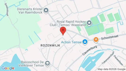 Apartments for rent i Temse - kort over placeringen
