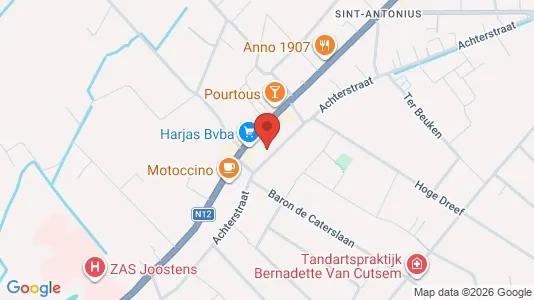 Apartments for rent i Zoersel - kort over placeringen