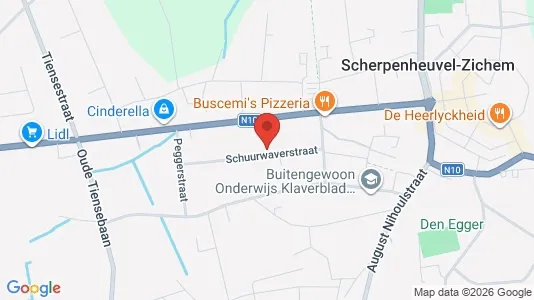 Apartments for rent i Scherpenheuvel-Zichem - kort over placeringen