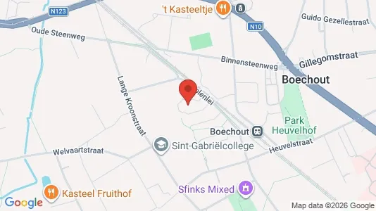 Apartments for rent i Boechout - kort over placeringen