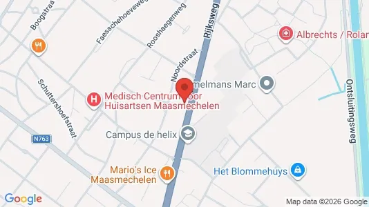 Apartments for rent i Maasmechelen - kort over placeringen