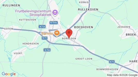 Houses for rent i Borgloon - kort over placeringen