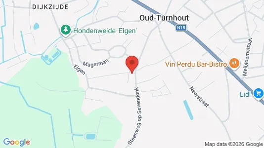 Apartments for rent i Oud-Turnhout - kort over placeringen