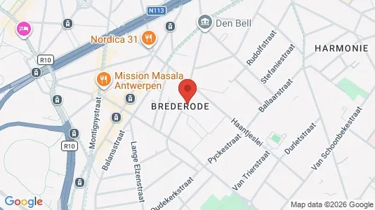 Apartments for rent i Stad Antwerp - kort over placeringen