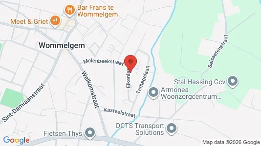 Apartments for rent i Wommelgem - kort over placeringen