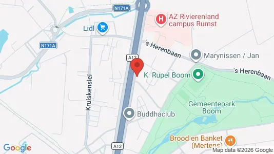 Apartments for rent i Boom - kort over placeringen