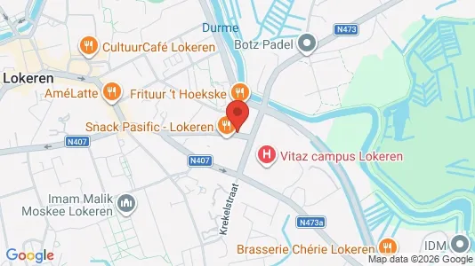 Apartments for rent i Lokeren - kort over placeringen