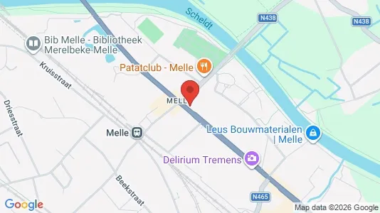Apartments for rent i Melle - kort over placeringen