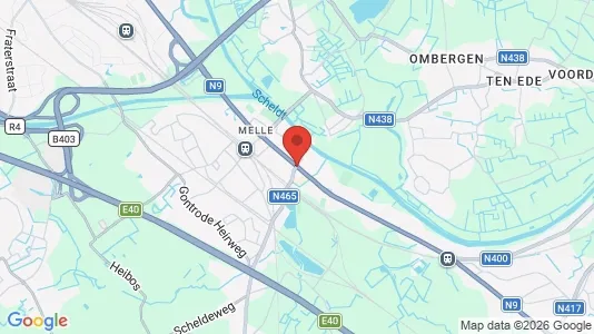 Houses for rent i Melle - kort over placeringen