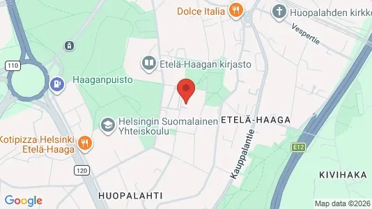 Apartments for rent i Helsinki Läntinen - kort over placeringen