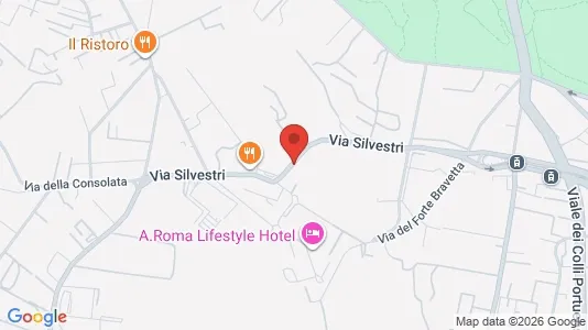 Apartments for rent i Roma Municipio XII – Monte Verde - kort over placeringen