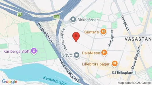 Apartments for rent i Vasastan - kort over placeringen