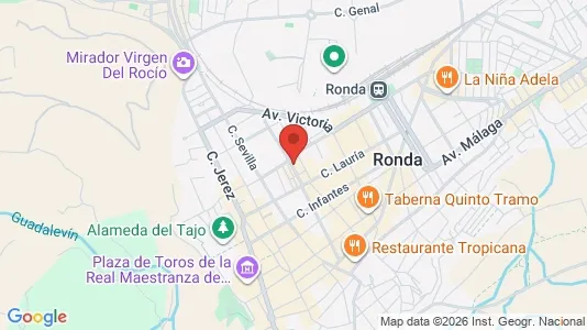 Apartments for rent i Montecorto - kort over placeringen