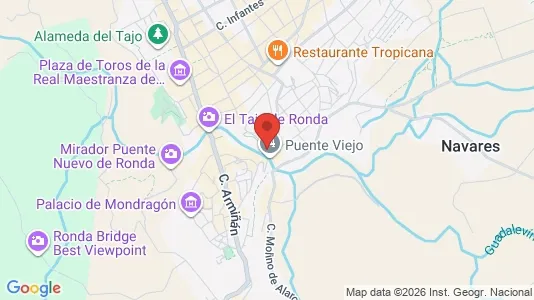 Apartments for rent i Montecorto - kort over placeringen