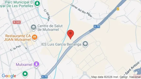 Apartments for rent i El Campello - kort over placeringen