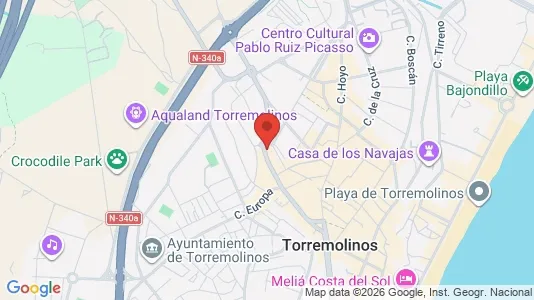 Apartments for rent i Torremolinos - kort over placeringen