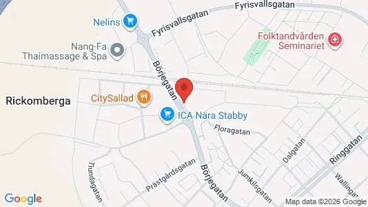 Apartments for rent i Uppsala - kort over placeringen