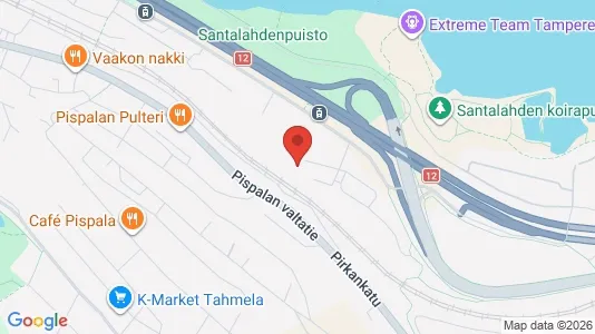 Apartments for rent i Tampere Lounainen - kort over placeringen