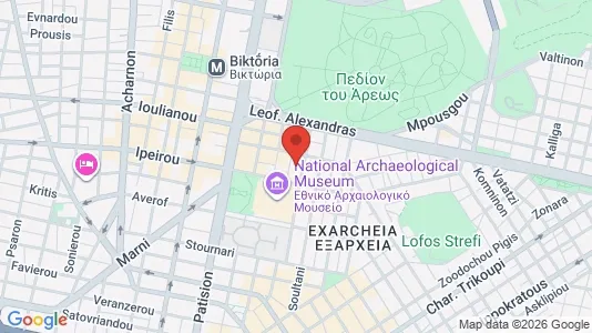 Apartments for rent i Athens Agios Nikolaos - kort over placeringen