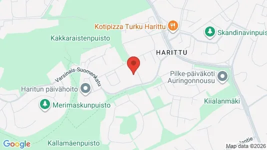 Apartments for rent i Turku - kort over placeringen