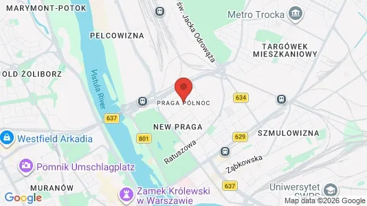 Apartments for rent in Warszawa Praga-Północ - Photo from Google Street View