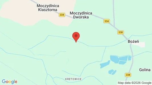 Apartments for rent i Wołowski - kort over placeringen
