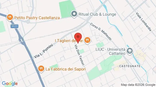 Apartments for rent i Castellanza - kort over placeringen