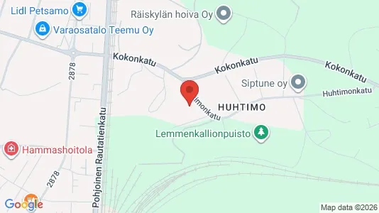 Apartments for rent i Riihimäki - kort over placeringen