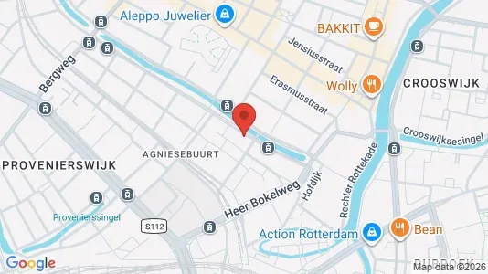 Apartments for rent i Rotterdam Noord - kort over placeringen