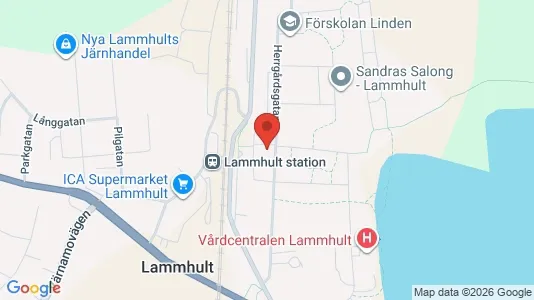 Apartments for rent i Växjö - kort over placeringen