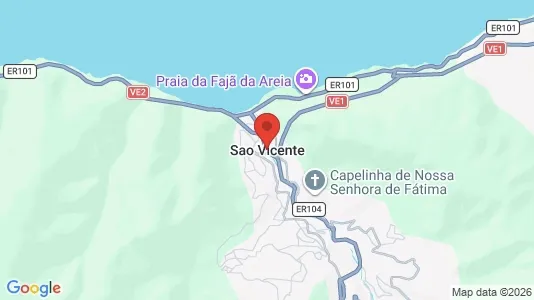 Apartments for rent i São Vicente - kort over placeringen