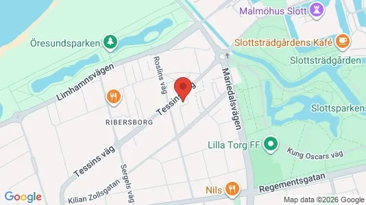 Apartments for rent i Malmö City - kort over placeringen